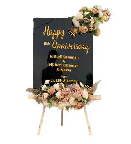 Papan Bunga Akrilik Wonojoyo